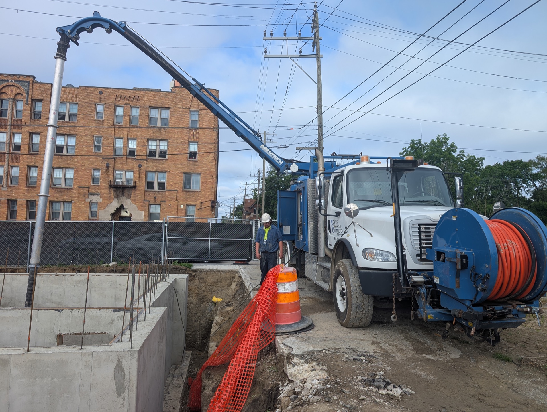 Pre-Construction Utility Potholing — Buried Utility Verification example 3