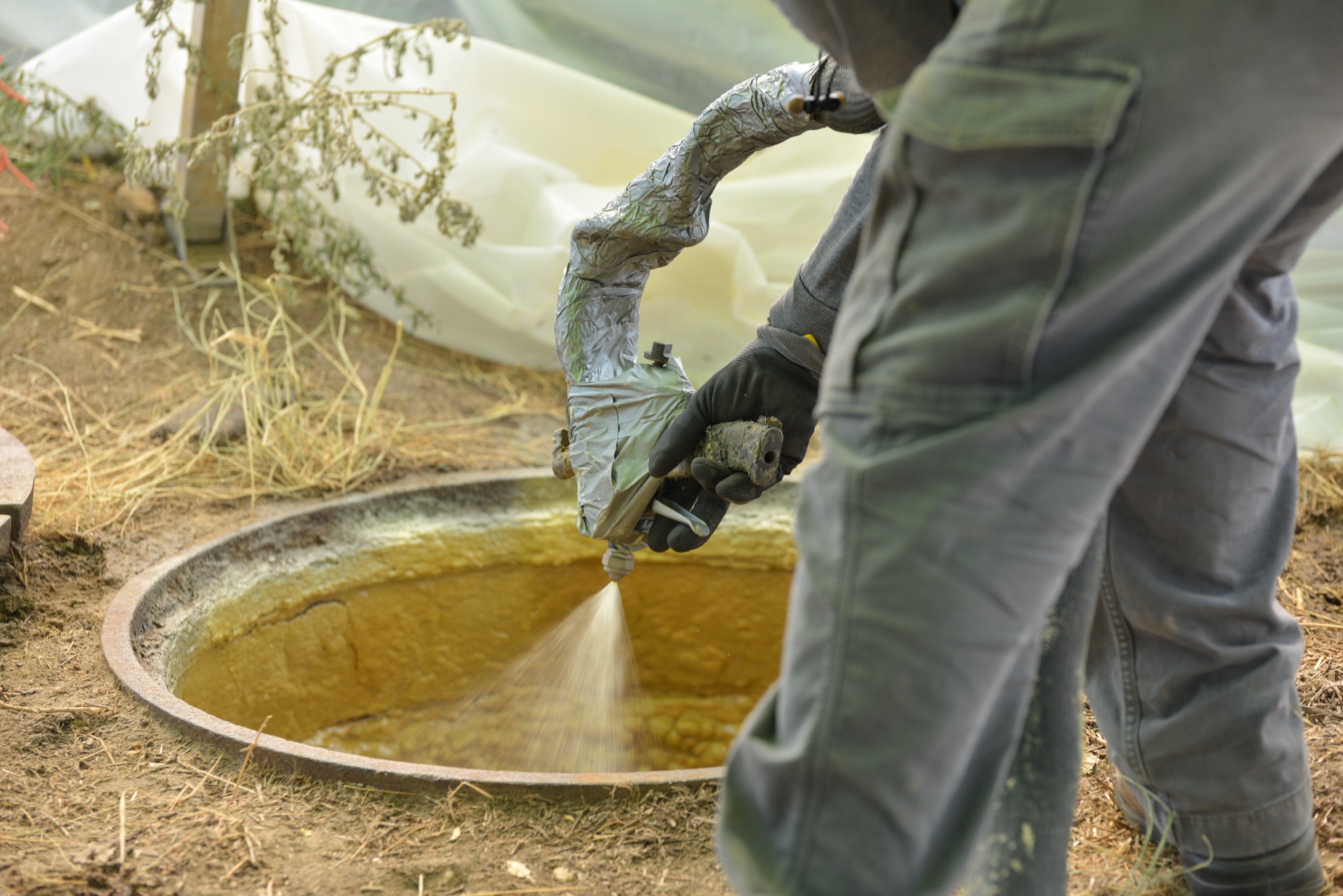 Manhole Rehabilitation - SprayWall example 3